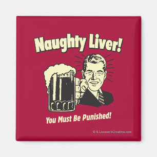 Naughty Liver: You Must Be Punished Magneet