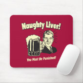 Naughty Liver: You Must Be Punished Muismat (Met muis)