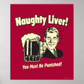 Naughty Liver: You Must Be Punished Poster (Voorkant)