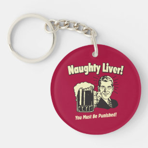 Naughty Liver: You Must Be Punished Sleutelhanger