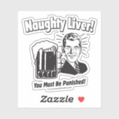 Naughty Liver: You Must Be Punished Sticker (Vel)
