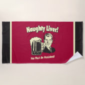 Naughty Liver: You Must Be Punished Strandlaken (Voorkant)