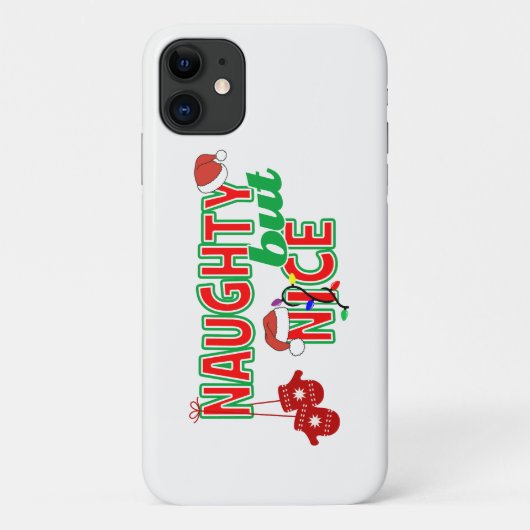 Naughty maar Nice Case-Mate iPhone Case (Achterkant)