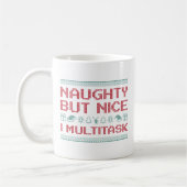 Naughty, maar Nice I Multitask Koffiemok (Links)