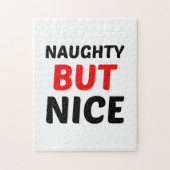 NAUGHTY MAAR NICE LEGPUZZEL (Verticaal)