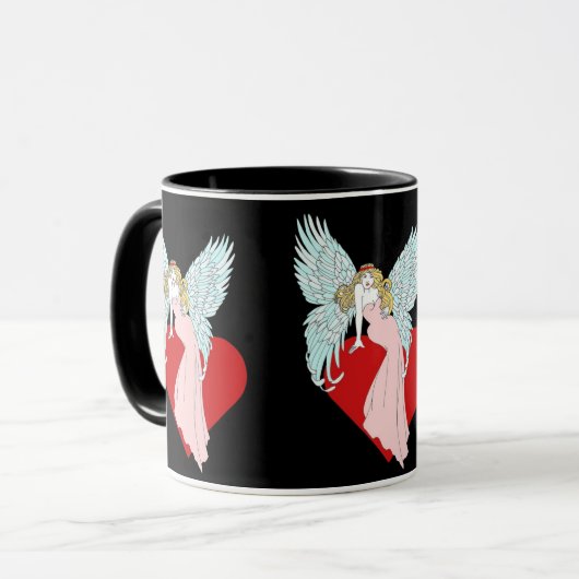 Naughty Maar Nice Mok (Voorkant links)