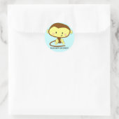 Naughty Monkey, Stickers (Tas)