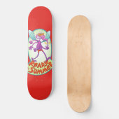 Naughty mug klaar om je deze zomer te bijten persoonlijk skateboard (Voorkant)