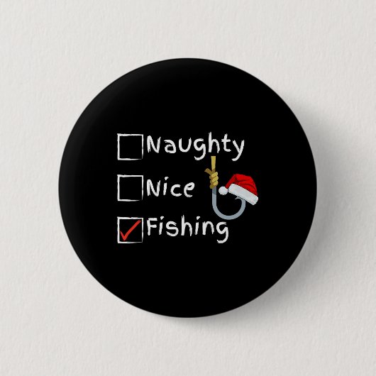 Naughty Nice Gevist Ronde Button 5,7 Cm (Voorkant)