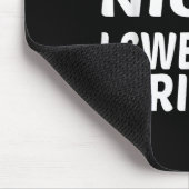 Naughty Nice I Swear I Tried Funny Christmas Muismat (Hoek)