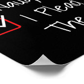 Naughty Nice ik geef leiding aan de vijfde grappig Poster (Hoek)