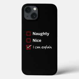 Naughty Nice - Ik kan het uitleggen Case-Mate iPhone Case