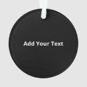 Naughty Nice Jewish Santa Christmas Ornament (achterkant)