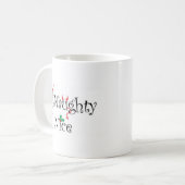 Naughty Nice Koffiemok (Voorkant links)