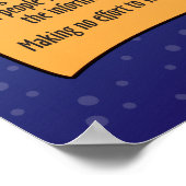 Naughty / Nice lijst voor ASL-studenten. Poster (Hoek)