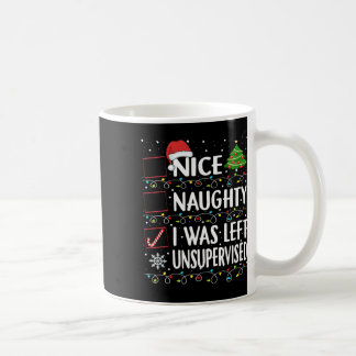 Naughty Nice List werd verlaten zonder toezicht Ma Koffiemok