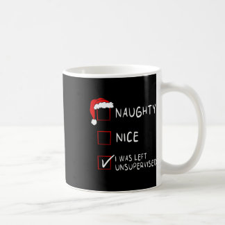 Naughty Nice List werd verlaten zonder toezicht Ma Koffiemok