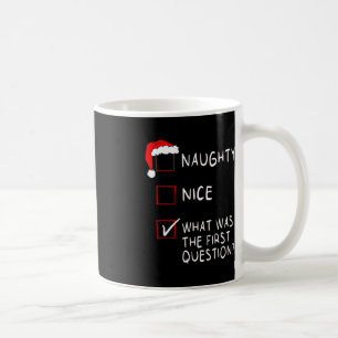 Naughty Nice List What was the Vraag Man Women Koffiemok