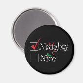 Naughty Nice Magneet (Voorkant / Achterkant)