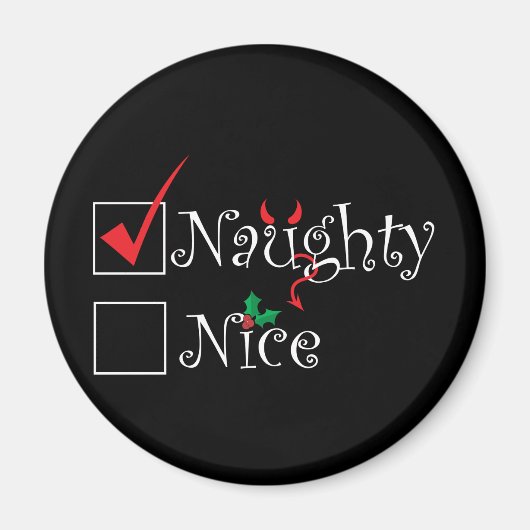Naughty Nice Magneet (Voorkant)