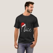 Naughty Nice Nice List T-shirt (Voorkant volledig)
