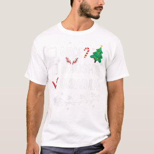 Naughty Nice Oekraïense kerststilte T-shirt