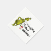 Naughty, Nice of Grinch Quote Servet (Hoek)