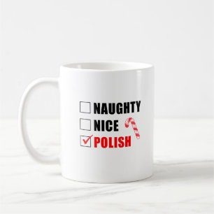 Naughty Nice Pools kerstontwerp Koffiemok