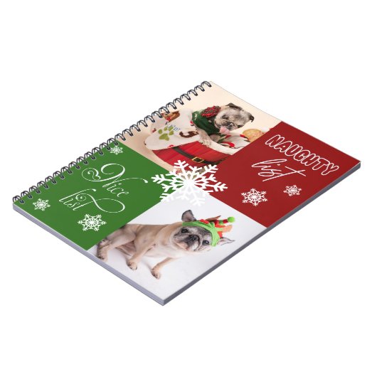 Naughty & Nice Pugs Notitieboek (Linkerzijde)