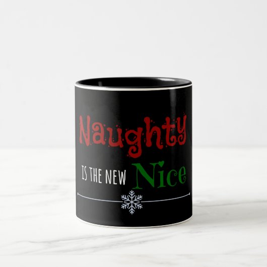 Naughty Nice Tweekleurige Koffiemok (Center)