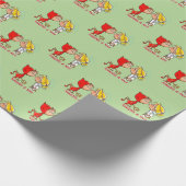 Naughty & Nice Wrapping Paper Cadeaupapier (Hoek)