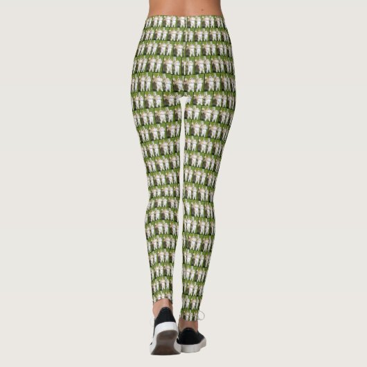 Naughty Niki de Chihuahua-Leggings Leggings (Achterkant)