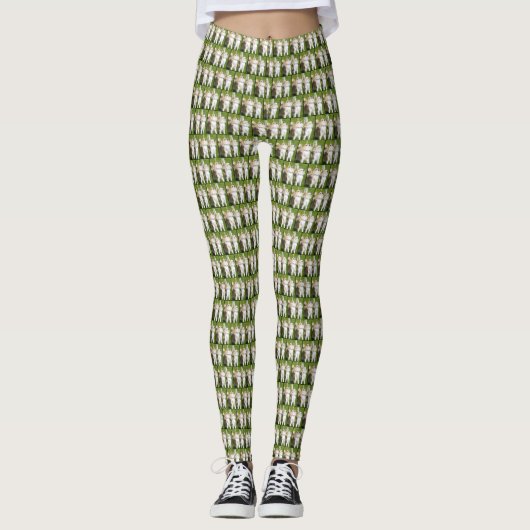 Naughty Niki de Chihuahua-Leggings Leggings (Voorkant)