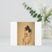 Naughty Nurse Briefkaart (Staand voorkant)