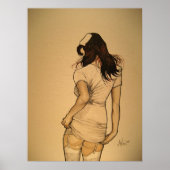 Naughty Nurse Poster (Voorkant)