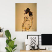 Naughty Nurse Poster (Thuiskantoor)