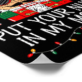 Naughty Nutcracker Put Your Nuts In My Mouth Chris Poster (Hoek)
