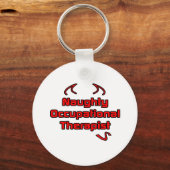 Naughty Occupational Therapist Sleutelhanger (Voorkant)