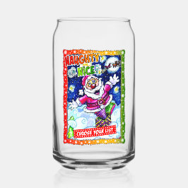 Naughty of aardig, kies uw lijst blikvorm glas