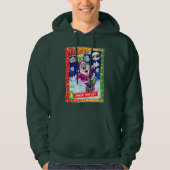 Naughty of aardig, kies uw lijst hoodie (Voorkant)