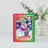 Naughty of aardig, kies uw lijst kaart (Staand voorkant)