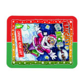 Naughty of aardig, kies uw lijst magneet (Horizontaal)