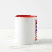 Naughty of aardig, kies uw lijst mok (Midden)