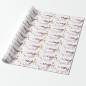 Naughty of Nice Cadeaupapier (Uitgerold)