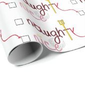 Naughty of Nice Cadeaupapier (Rol Hoek)