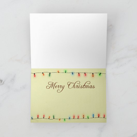 Naughty of Nice Feestdagen Kaart (Binnen)