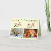 Naughty of Nice Feestdagen Kaart (Voorkant)