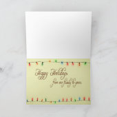 Naughty of Nice Feestdagen Kaart (Binnen)