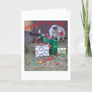 "Naughty of Nice" Feestdagen Kaart