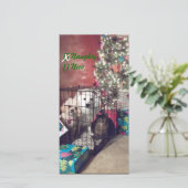 Naughty of Nice Feestdagenkaart (Staand voorkant)